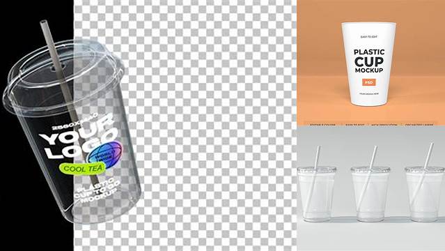 8600+ Plastic Cup Mockup Free Download Custom Graphic Mockup File