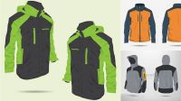 8605+ Mockup Jaket Outdoor Best Free Mockup PSD