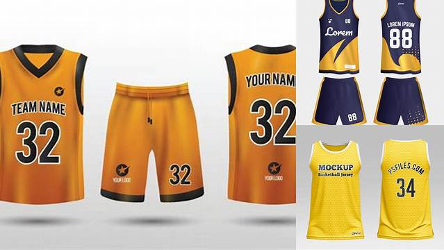 8606+ Basketball Uniform Mockup Free Download Easy Editable