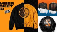 8610+ Bomber Jacket Mock Up Download Free PSD