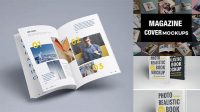 8621+ Magazine Mockup Graphicburger Smart PNG Image