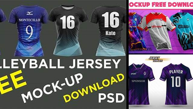 8642+ Sublimation Jersey Mockup Psd Free Graphic Design Resource