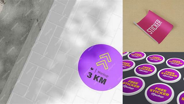 8643+ Floor Sticker Mockup Free Mockup PSD