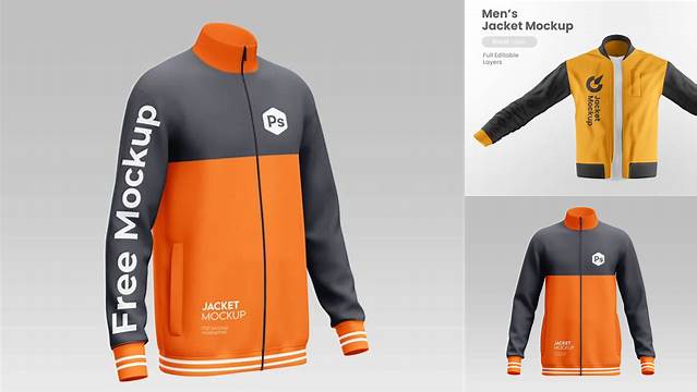 8644+ Jacket Psd Mockup PSD Download