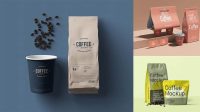 8648+ Coffee Packaging Mockup Free Easy Editable