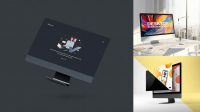 8651+ Computer Screen Mockups Free Graphic Resource