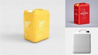 8652+ Jerrycan Mockup Free Editable PSD