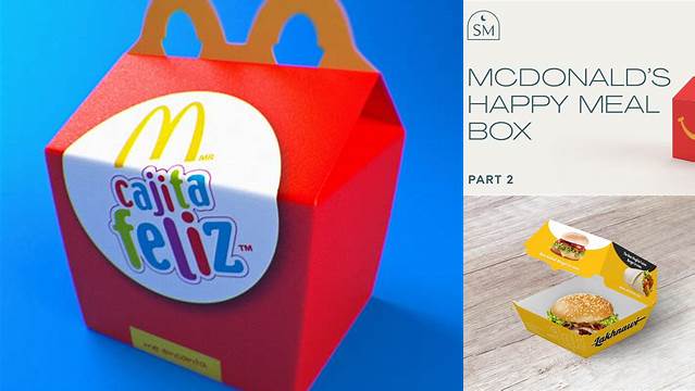 8653+ Happy Meal Mockup Easy Editable