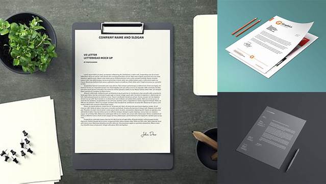 8656+ Letterhead Mockup Template Free Digital Download