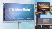 8659+ Outdoor Mockup PSD Download