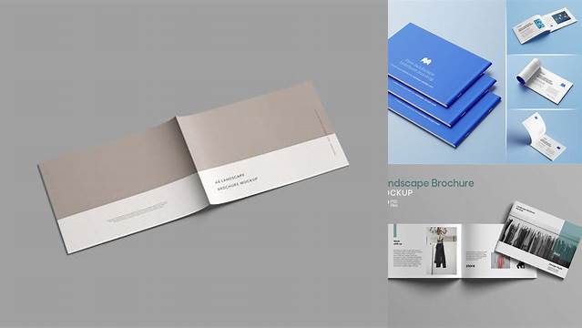 8667+ Free A4 Landscape Brochure Mockup Customizable PSD Templates