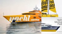 8671+ Yacht Mockup Free Creative PSD Resources