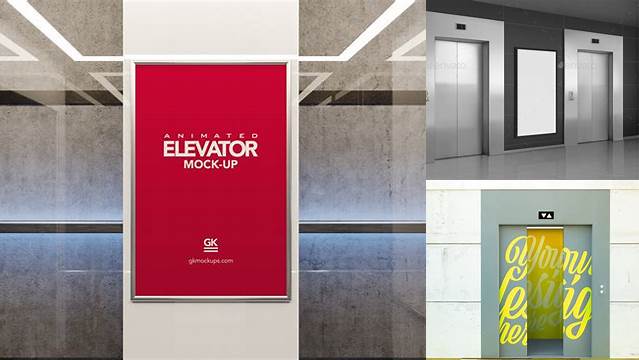 8678+ Elevator Mockup Free Mockup PSD Free Download