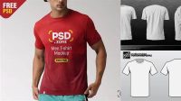 8678+ T Shirt Template Psd Free Download Easy Editable