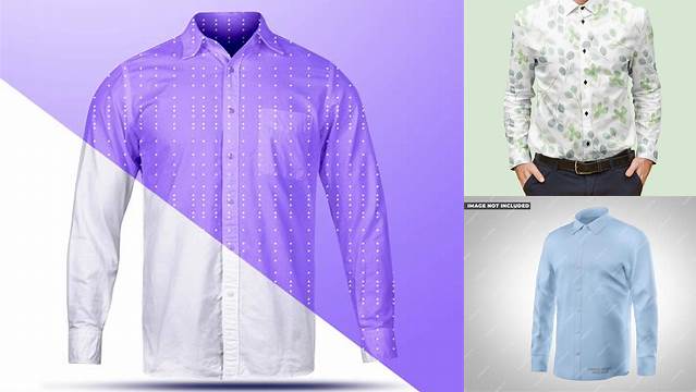 8679+ Formal Dress Shirt Mockup Free Layered Photoshop Template