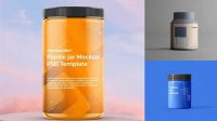 8684+ Plastic Jar Mockup Free Free Graphic Resource