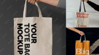 8688+ Tote Bag Mockup Vk Layered PSD File Free Download