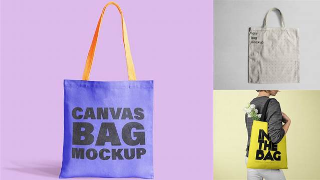 8693+ Tote Bag Mockup Photoshop Resource Free