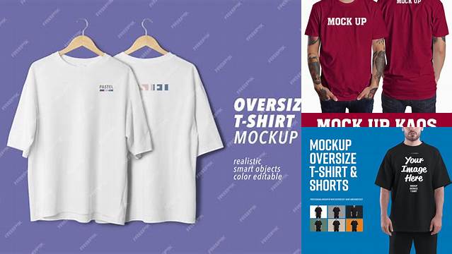 8700+ Mockup Kaos Oversize Mockup PSD