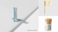 871+ Toothpick Mockup Free PSD