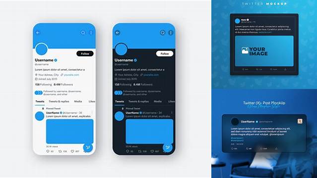 8711+ Twitter Post Mockup Psd PSD Download