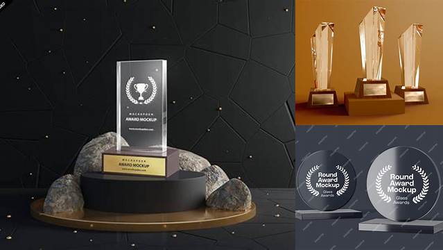 8715+ Award Mockup High-Quality PSD Files