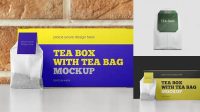 8715+ Tea Bag Mockup Psd Free Download Modern Design PSD