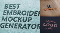 8718+ Embroidery Mockup Generator For Free Download