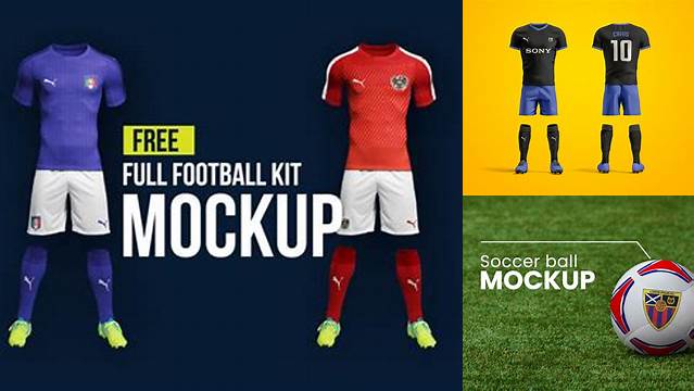 8727+ Soccer Mockup Free High-End Creative PSD Template