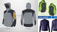 8742+ Mockup Jaket Outdoor PSD Free Download