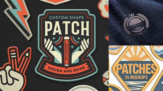 8749+ Embroidered Patch Mockup Psd Free Download Free