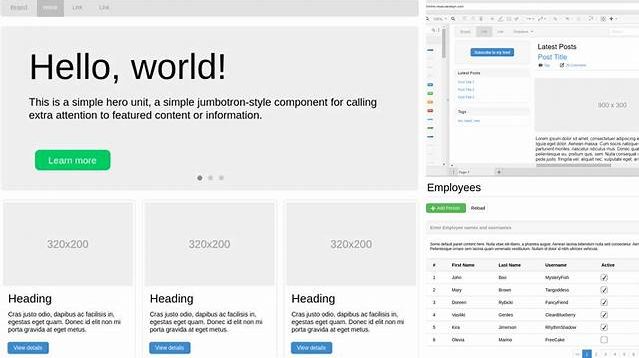 8750+ Bootstrap Wireframe Tool Include TIFF