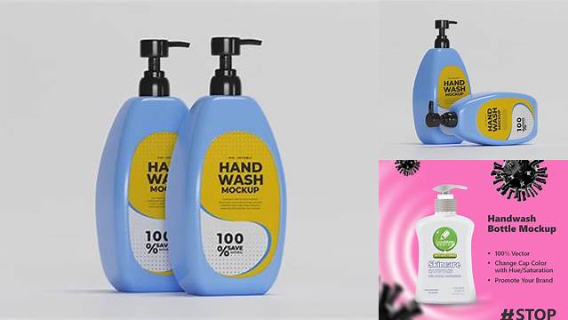 8750+ Handwash Mockup Free Design Resource