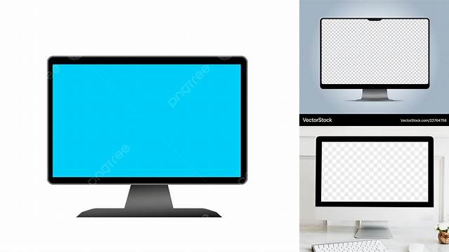 8753+ Computer Screen Psd Mockup Smart PNG Image