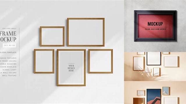 8759+ Wall Frame Mockup Best for Showcase