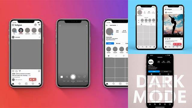 8761+ Iphone Instagram Mockup Modern Design PSD