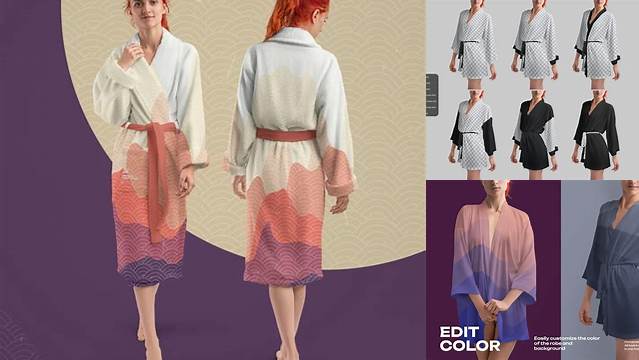 8763+ Robe Mockup Free Premium Quality PSD Freebie