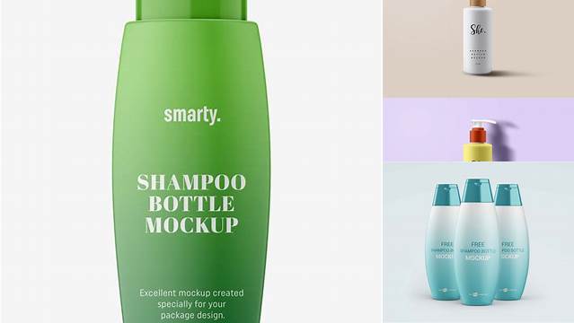 8763+ Shampoo Mockup Free For Free Download