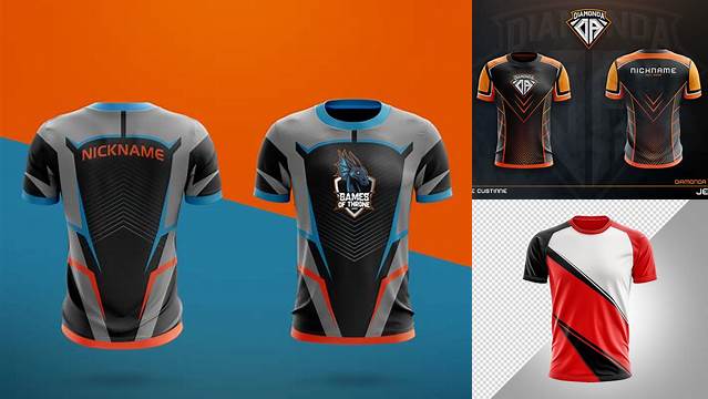 8777+ Download Mockup Jersey Esport Photoshop High-Resolution PSD Download