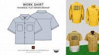 8778+ Workshirt Mockup Include TIFF