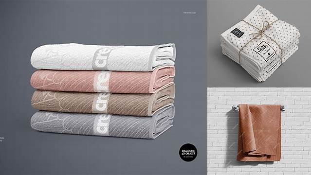 8791+ Towel Mockup Free Best for Showcase