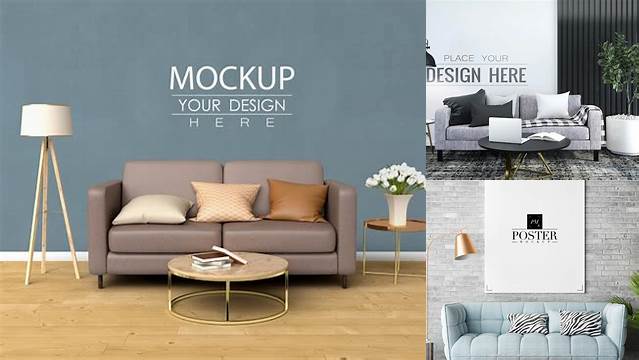 8792+ Furniture Mockup Free Psd Free PSD