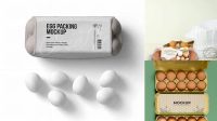 8798+ Egg Packaging Mockup Free High-Quality Editable PSD