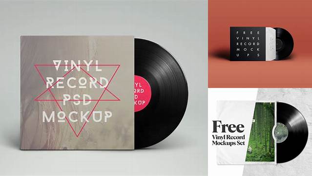 8804+ Vinyl Box Set Mockup Download Premium PSD Resource