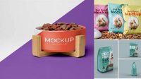 8805+ Pet Food Mockup Download Free Editable PSD Template