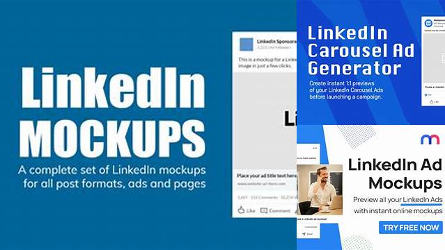 8816+ Linkedin Ad Mockup Generator Best for Showcase