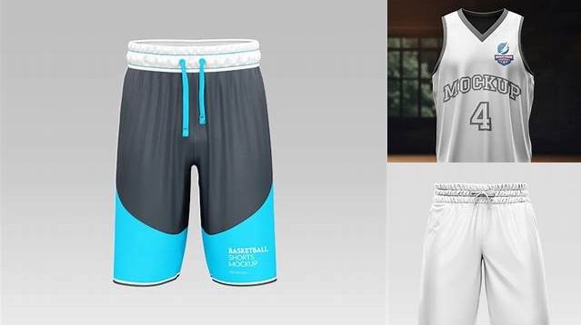 8823+ Basketball Shorts Mockup Premium PSD Freebie