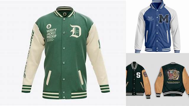 8827+ Baseball Jacket Mockup Psd Free Digital Download