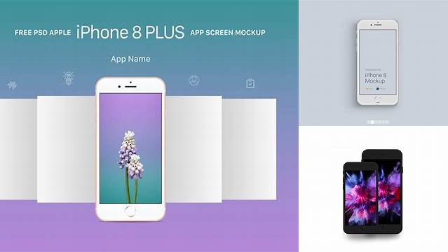 8831+ Iphone 8 Plus Mockup Psd PSD Free Download