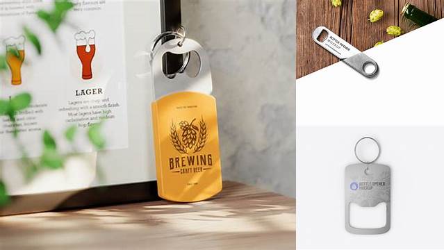 8836+ Bottle Opener Mockup Free Editable Graphic Free PSD